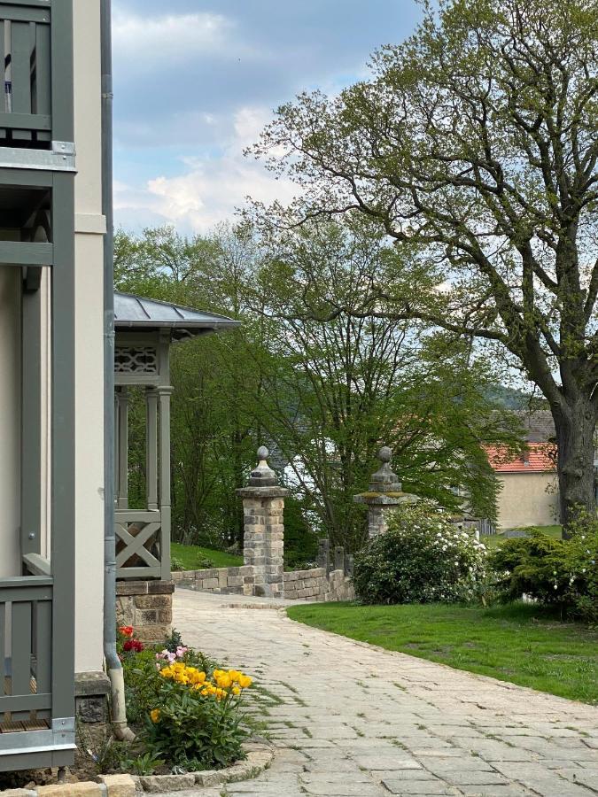 דירות Papstdorf Altes Pfarrhaus מראה חיצוני תמונה