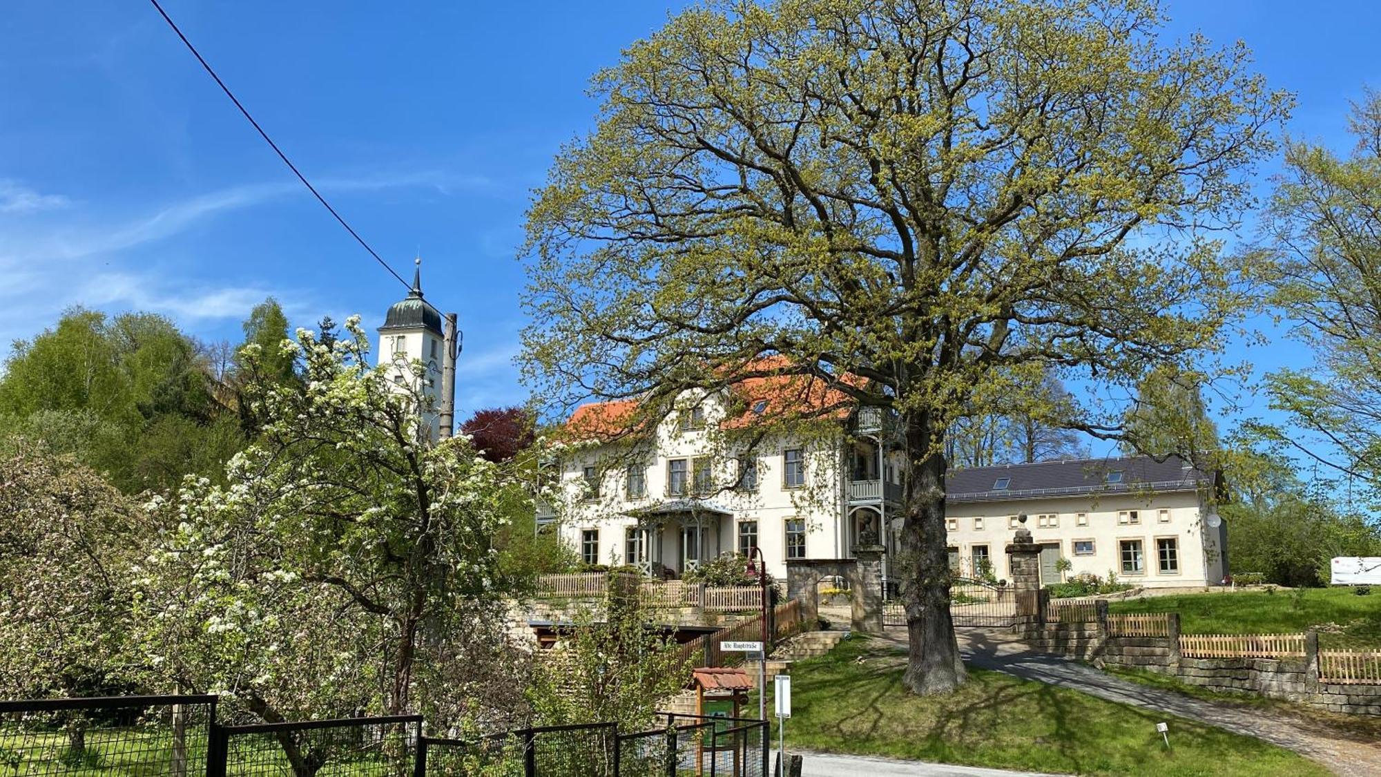 דירות Papstdorf Altes Pfarrhaus מראה חיצוני תמונה