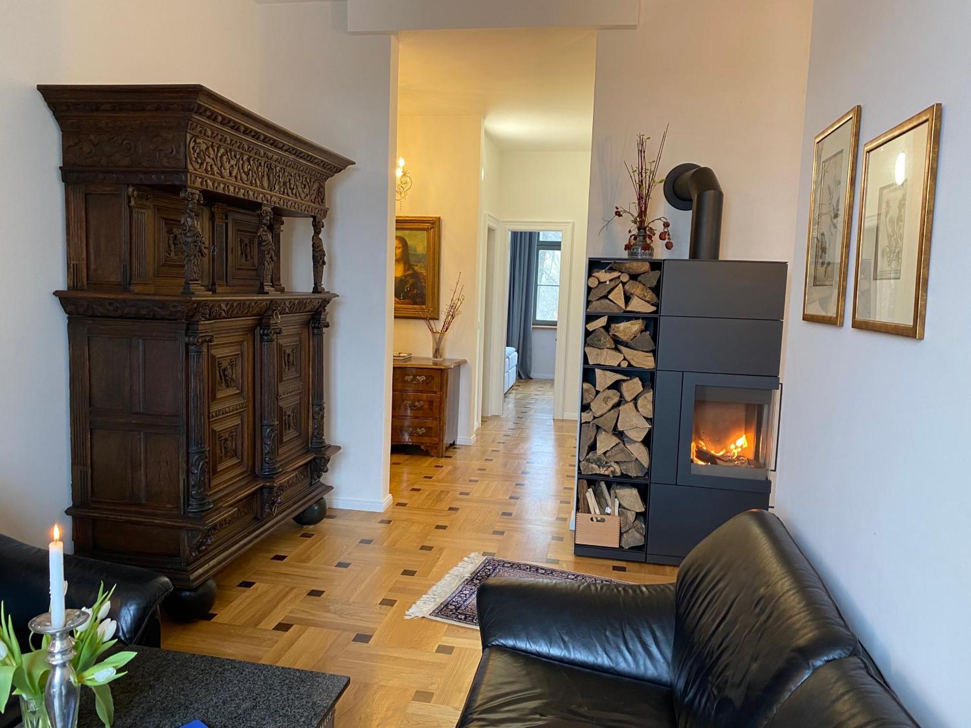 דירות Papstdorf Altes Pfarrhaus מראה חיצוני תמונה