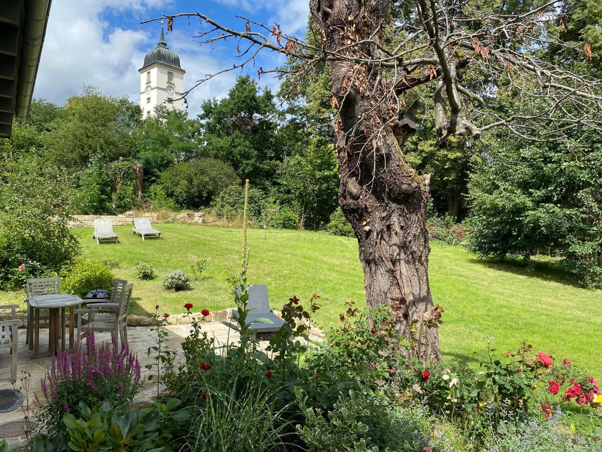 דירות Papstdorf Altes Pfarrhaus מראה חיצוני תמונה